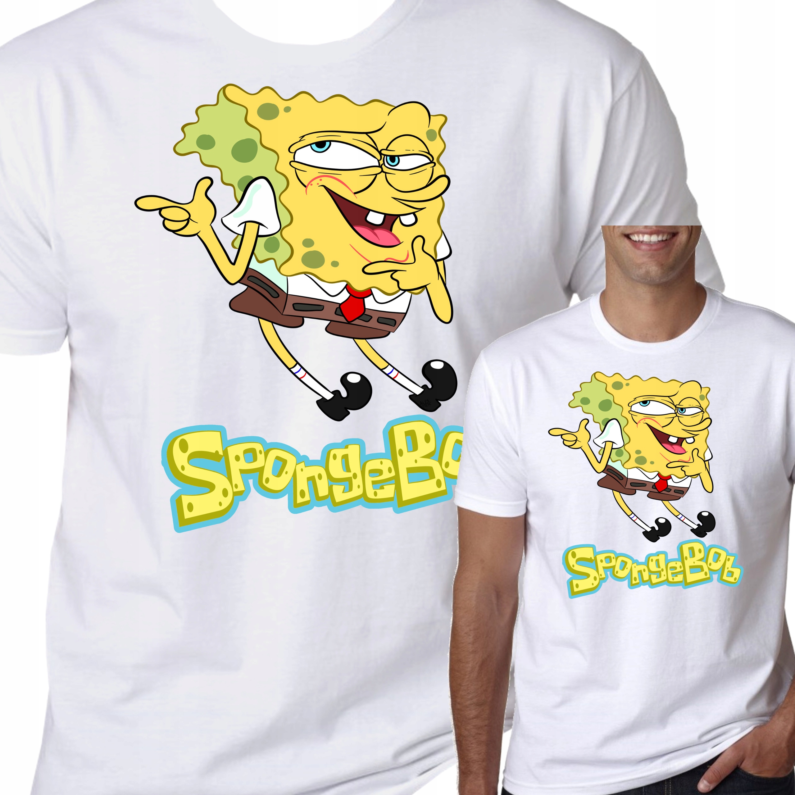 

T-Shirt Koszulka Spongebob Prezent Bajka L 0611