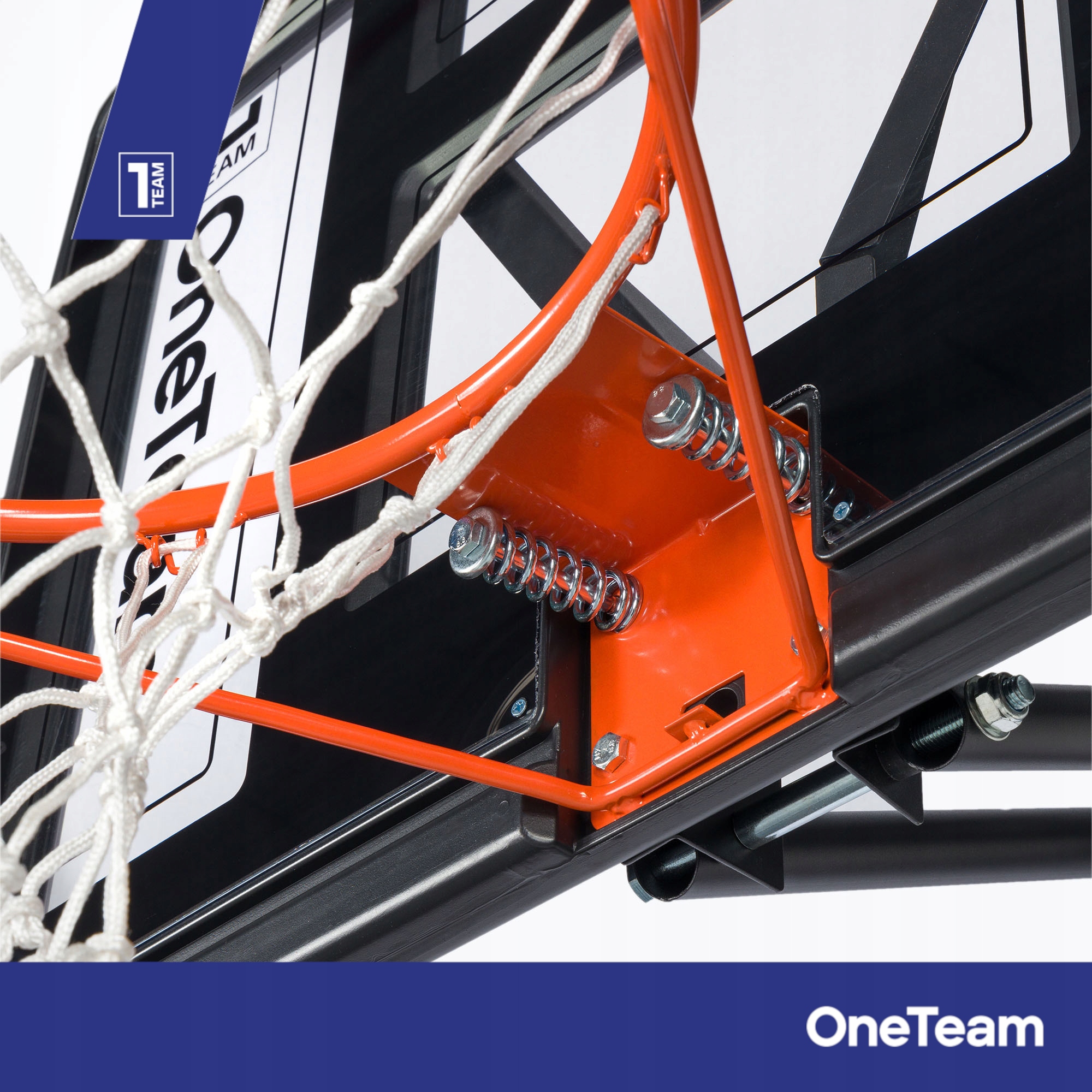 Kosz OneTeam BH02 wolnostojący + Piłka Wilson NBA Authentic Series Outdoor Marka OneTeam