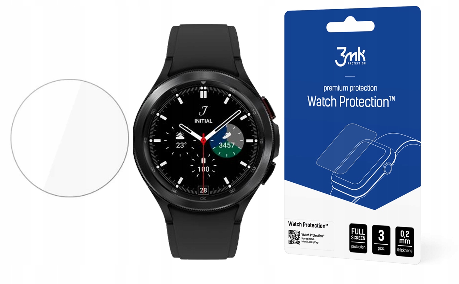

3mk FlexibleGlass do Samsung Watch 4 Classic 46mm