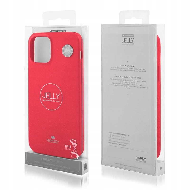 Etui Mercury Jelly do Apple iPhone 14 Pro różowy
