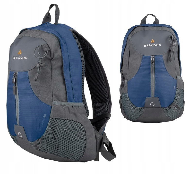 Batoh Bergson Oppland 20L Navy městský turistický H2O lehký, kompaktní