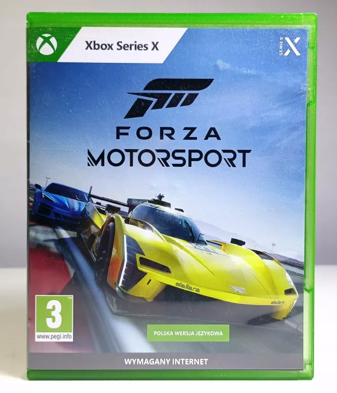 Forza Motorsport Xbox Series X S pudełkowa