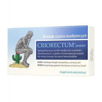

Criorectum Protect czopki hemoroidy krioterapia 10