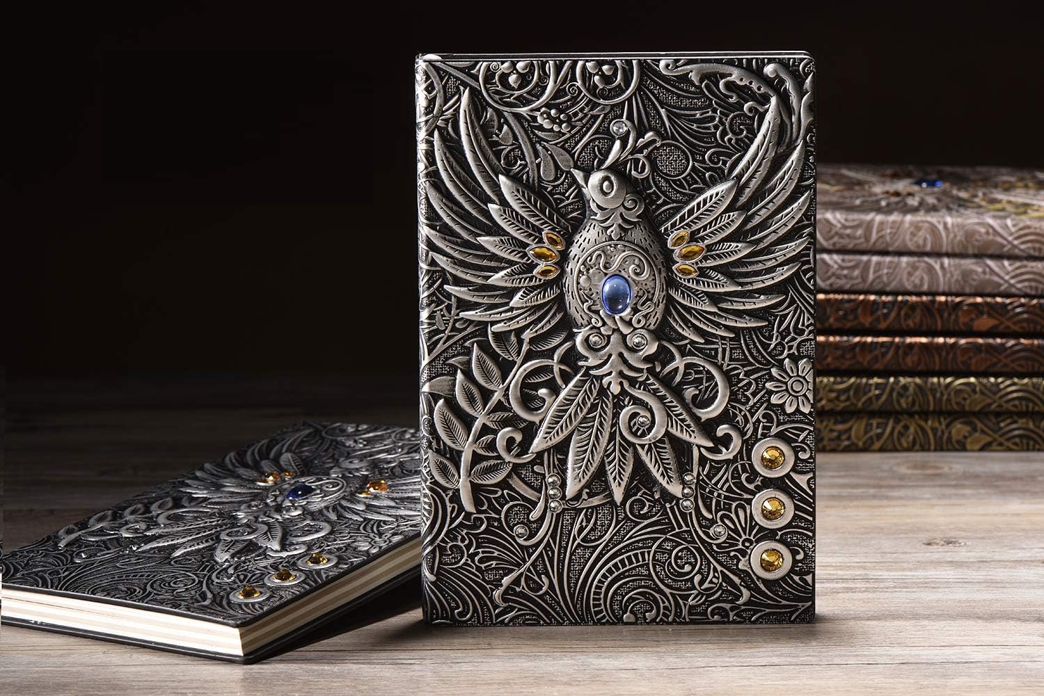 NOTATNIK VINTAGE SKÓRZANY NOTES SKÓRA RZEŹBIONA Kod producenta NOTES SKÓRZANY IMITACJA METALU KLEJNOT ORZEŁ