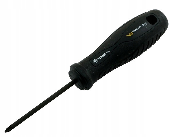Wkrętak śrubokręt PZ0 60 mm stal Waryński