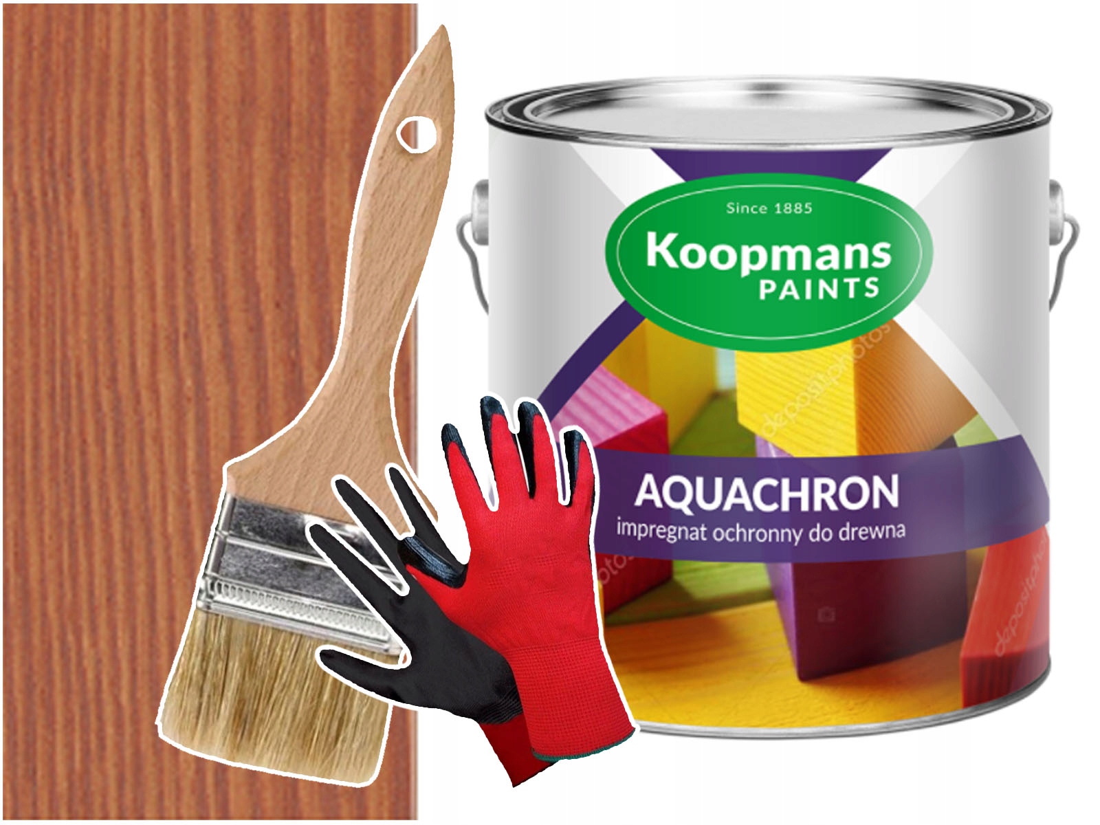 Aquachron Barva pro hračky na dětská hřiště 208 2,5 l