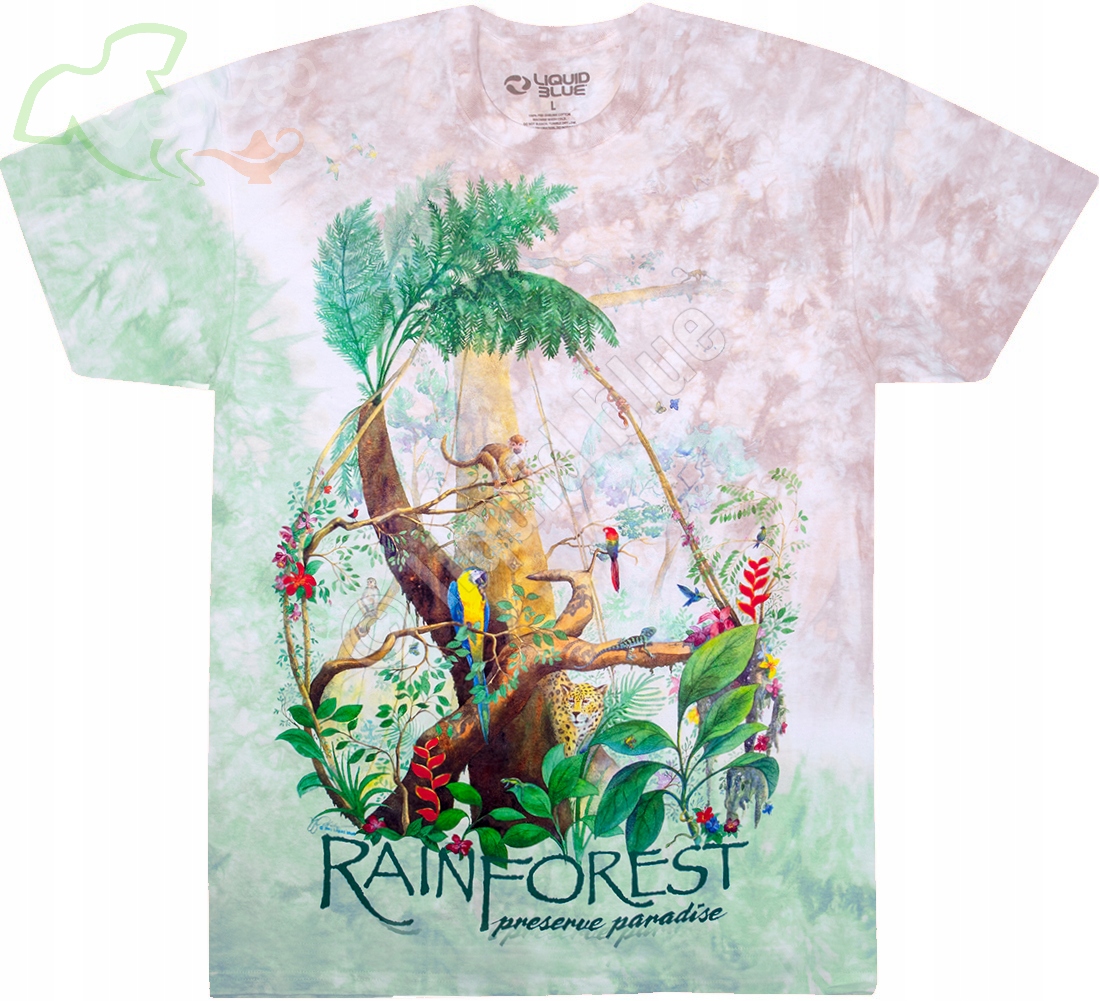 Rainforest Liquid Blue L