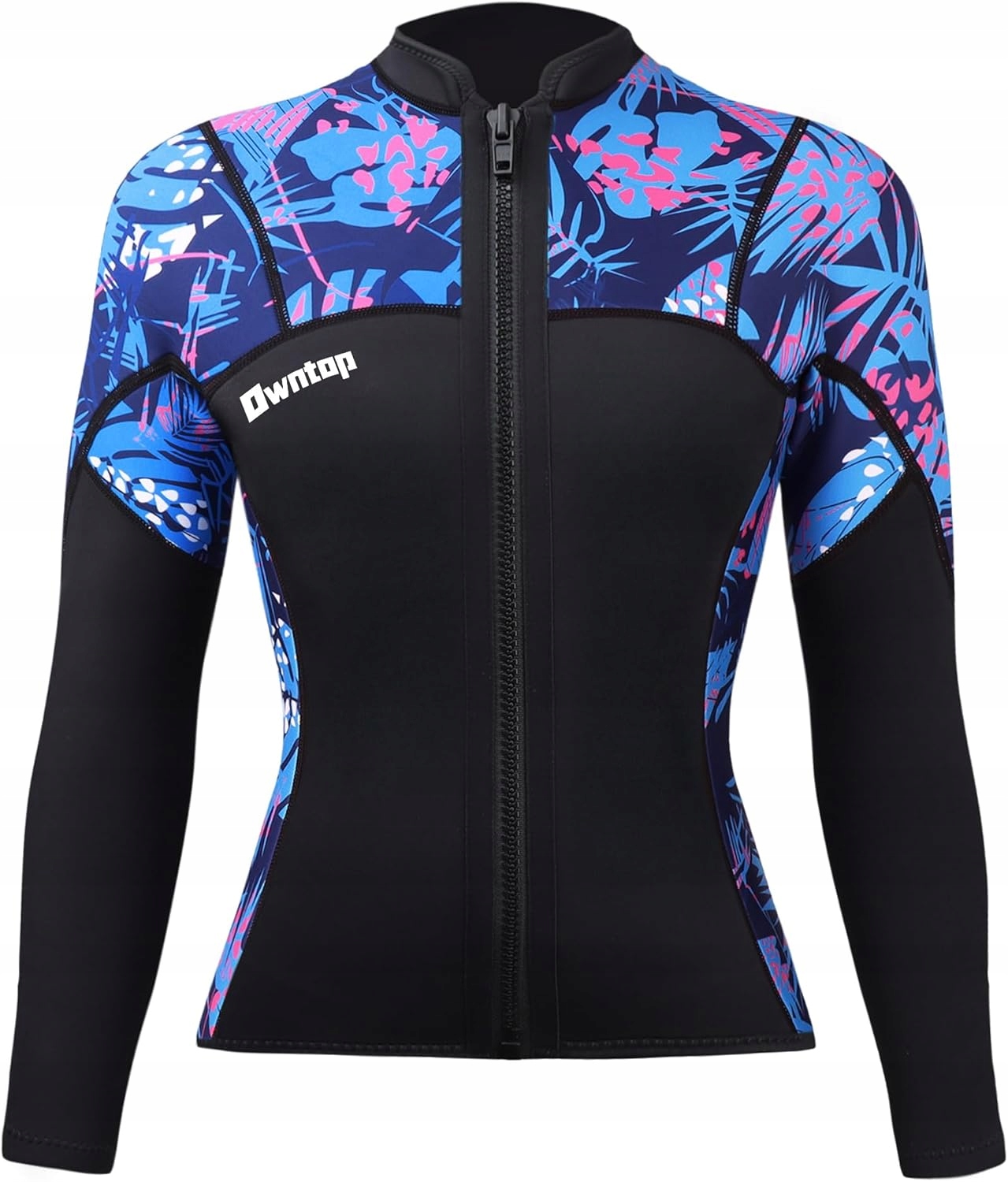 Damska bluza neoprenowa do nurkowania 2 mm z zamkiem rozmiar S/m