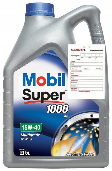 Mobil 1000 X1 15W40 5L