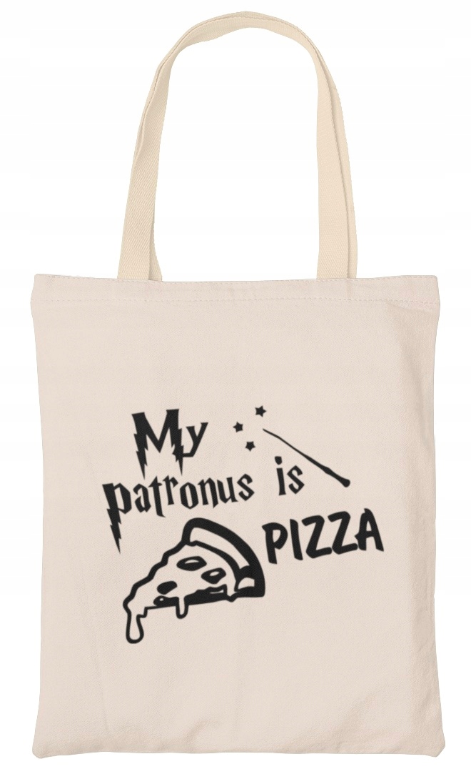 

Torba Harry Potter patronus pizza na zakupy eco