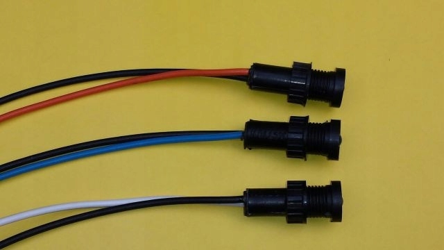 Kontrolka Led 5MM 12V DC Niebieska