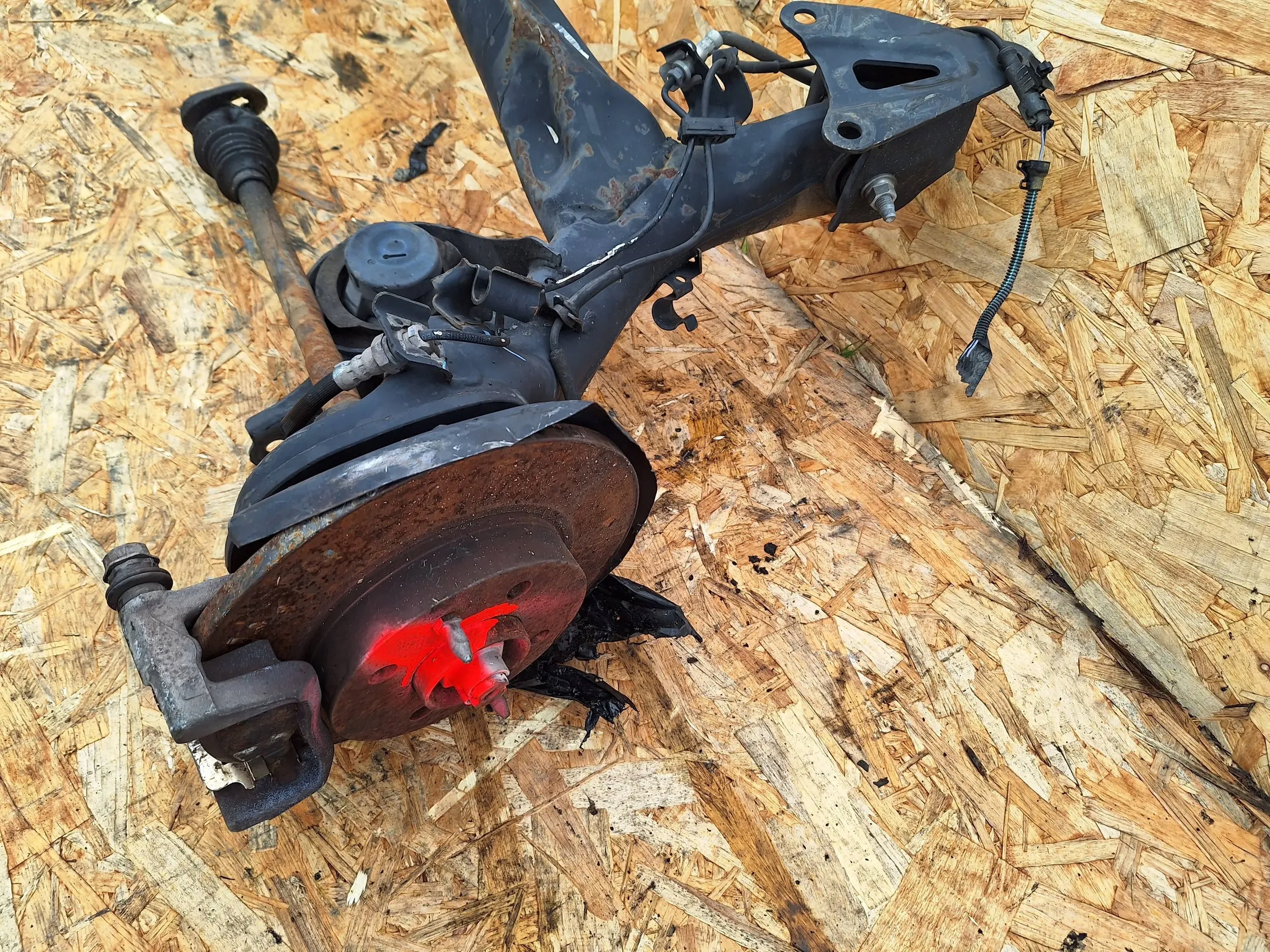 axis rear part Fiat Panda III 4x4 Cross 12