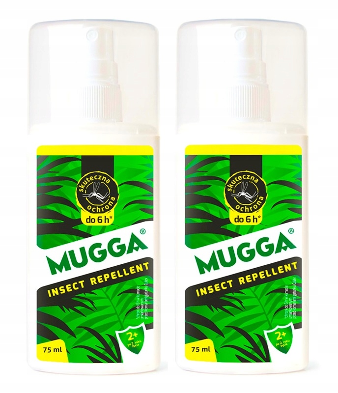 

Mugga Spray Deet 75ml. Na Komary, Kleszcze 2szt.