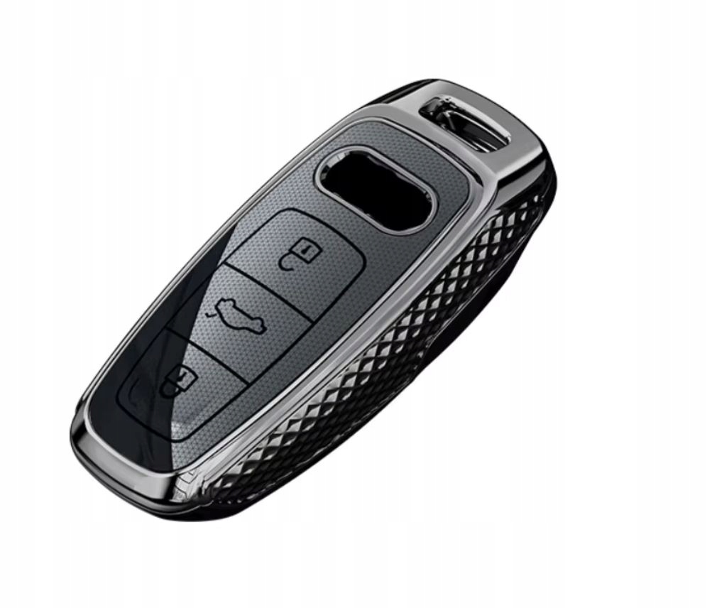 Etui obudowa na kluczyk do Audi Titanium Black