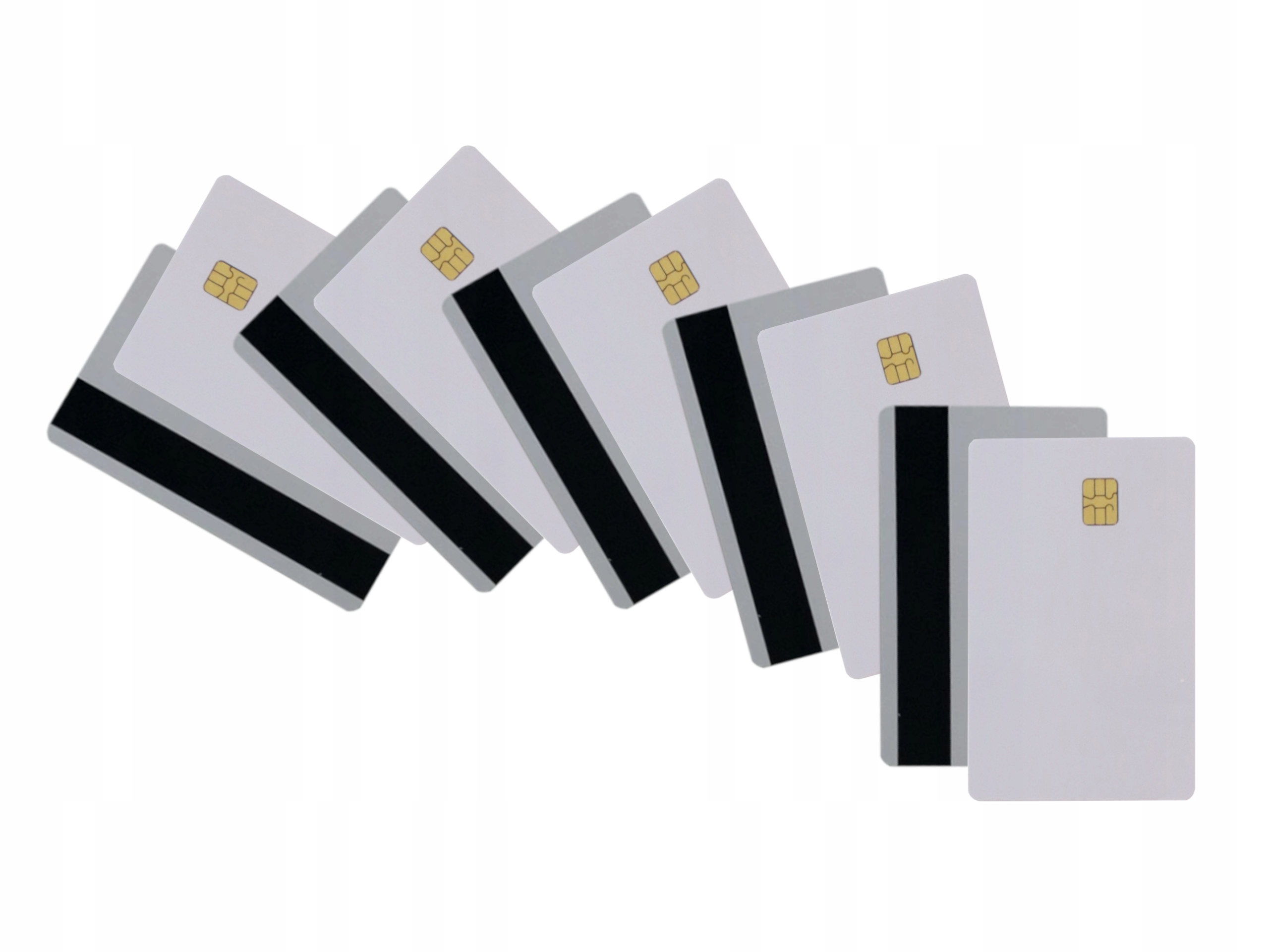 Chipová karta SLE4442 standard ISO7816 s magnetickým proužkem 100 kusů