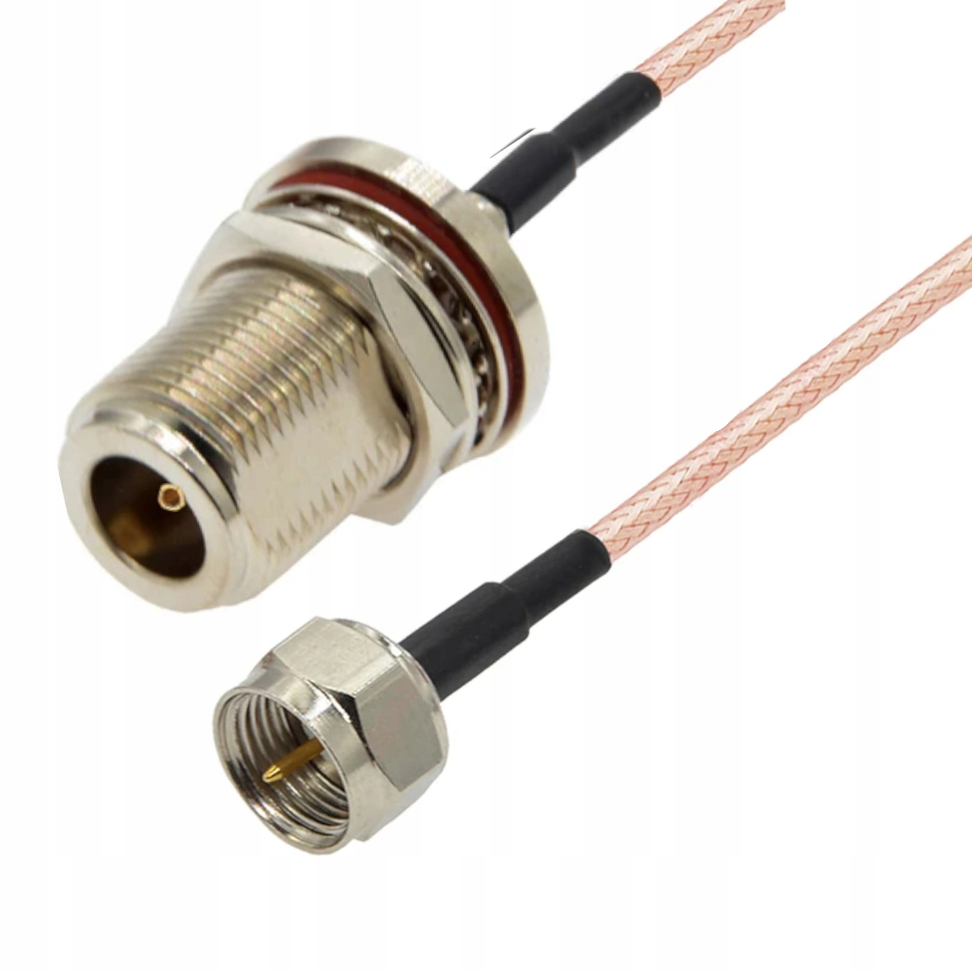 Pigtail F zástrčka N zásuvka Bh RG316 5 m