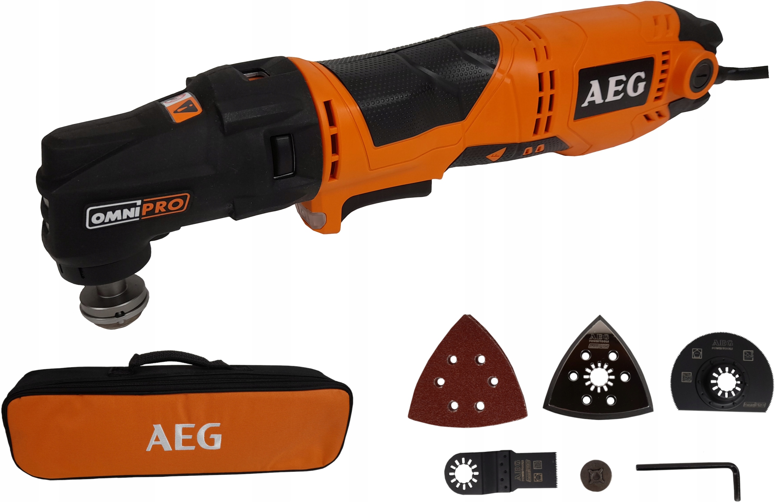 Aeg OMNI300 SET1 Urządzenie Wielofunkcyjne Renowator Szlifierka 300W