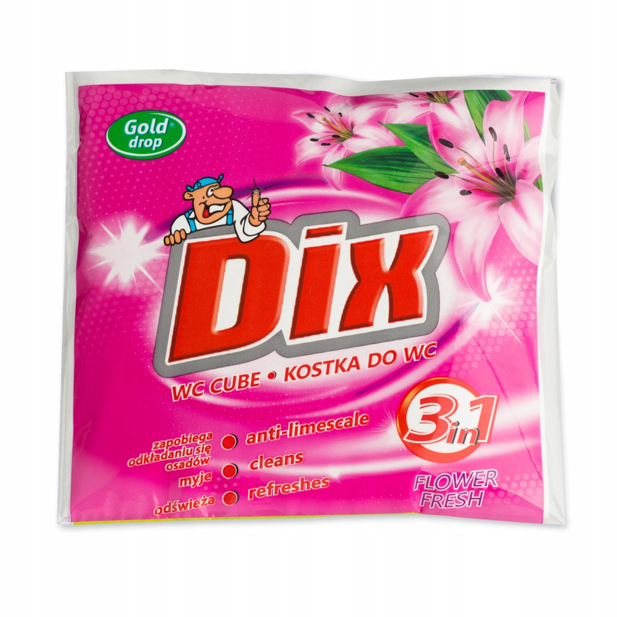 

DIX Sunik kwiatowa kostka do Wc 35g