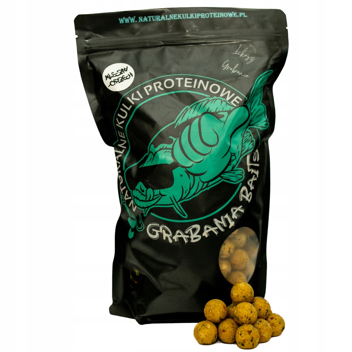 Kulki proteinowe Grabania Baits 18mm 5kg Mleczny orzech