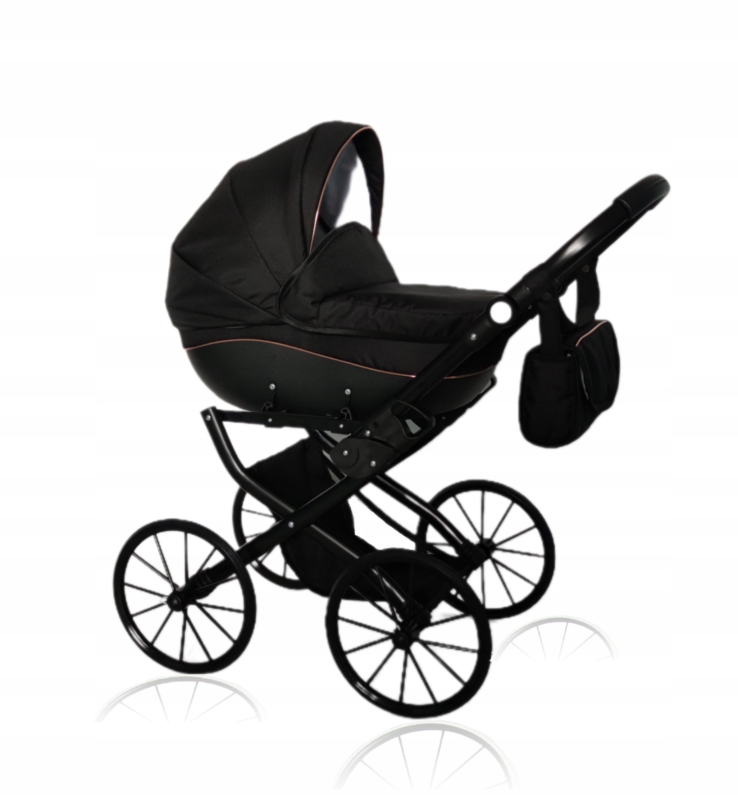 Wózek dla lalki głęboki KacBru Limitowana wersja ! PL Marka KacBru