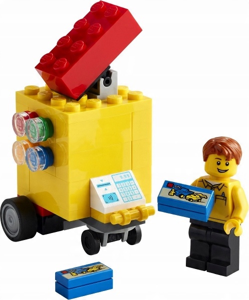 

Lego City Sprzedawca klocków i mobilne stoisko