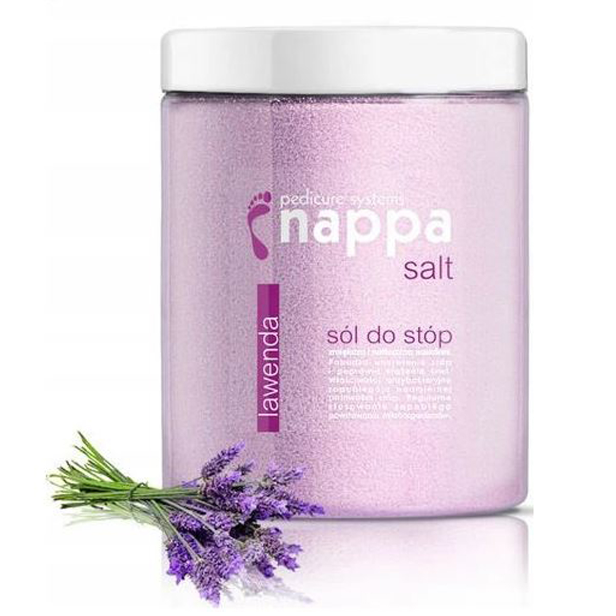 

Silcare Nappa Sól do Stóp Lawenda 1250g pielęgnacj
