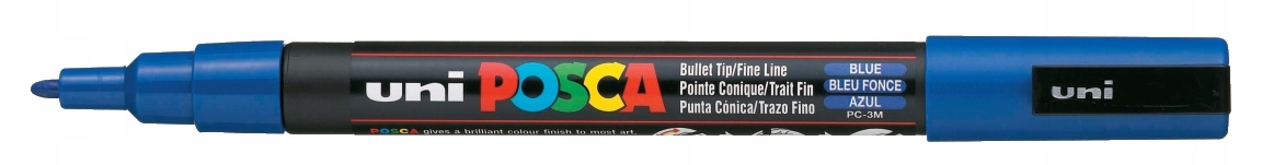 

Marker z farbą plakatową Posca PC-3M niebieski