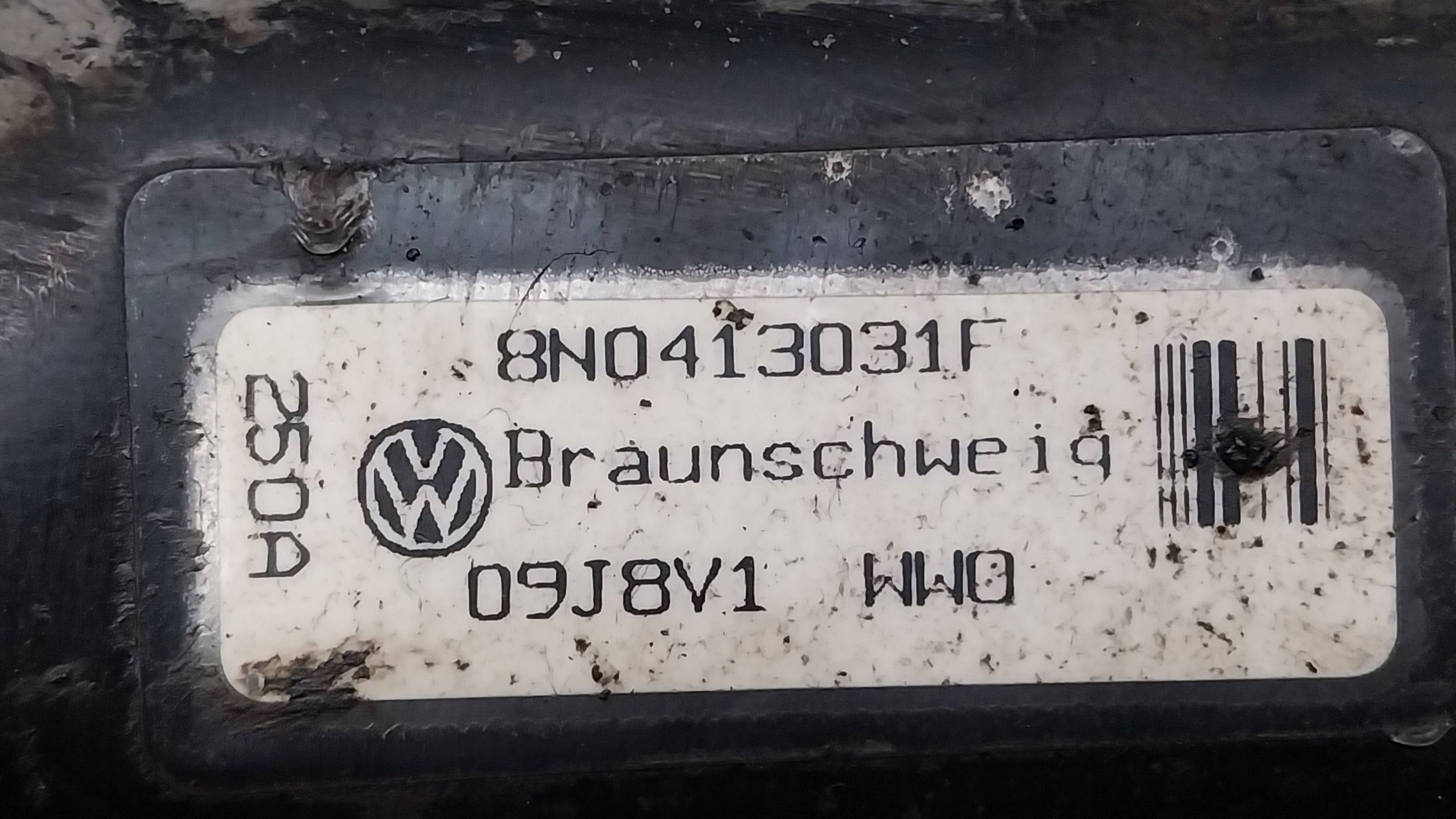 shock absorber left right front 8N0413031F AUDI TT 8N