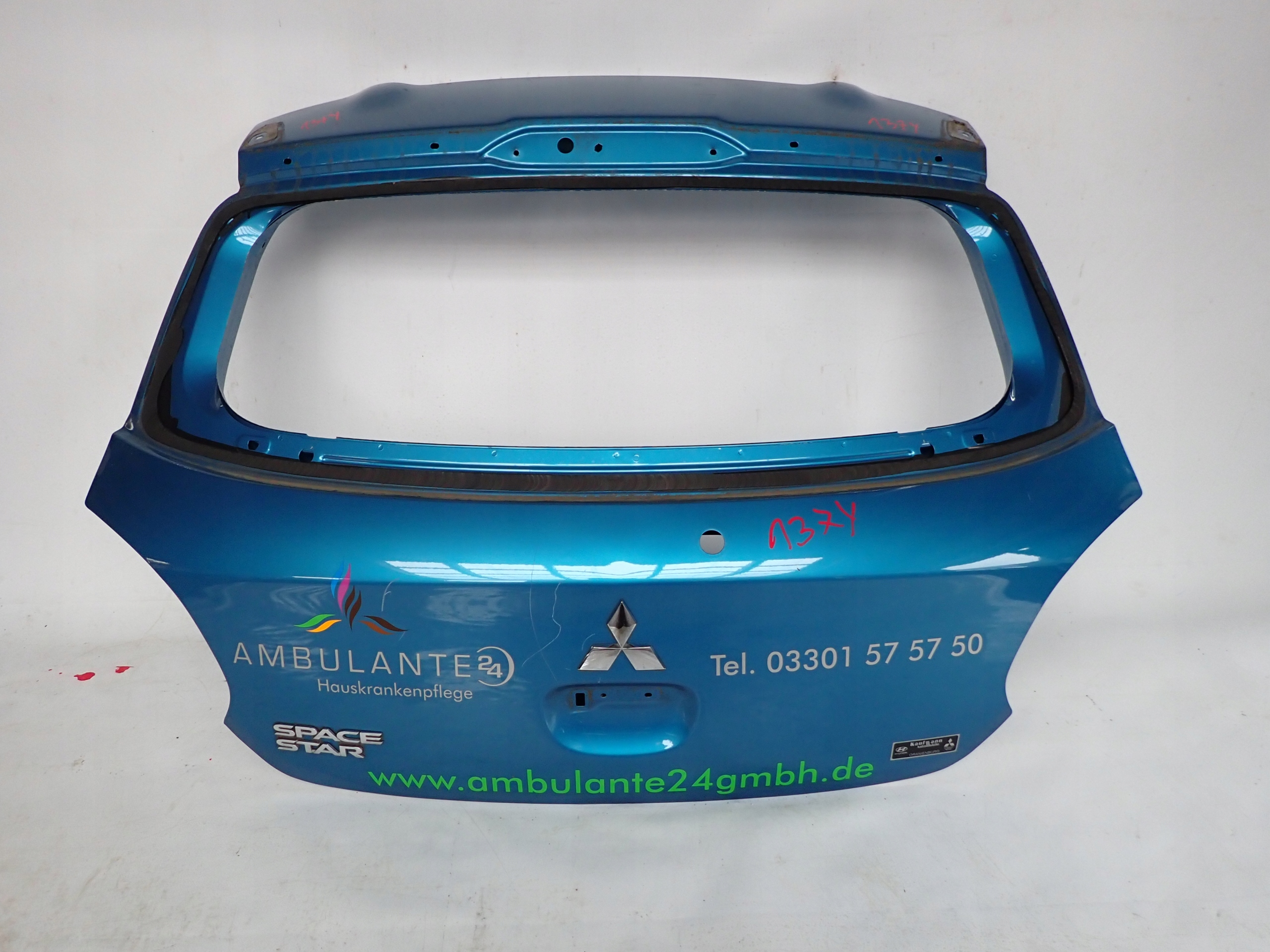 MITSUBISHI SPACE STAR II 13- trunk door boot rear part rear