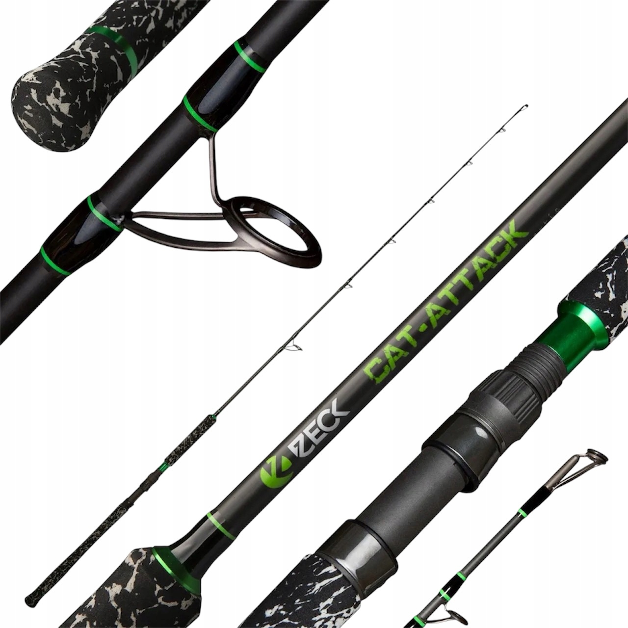 Wędka Cat-attack Vertic 170cm/ 200g Zeck Fishing Sumowa