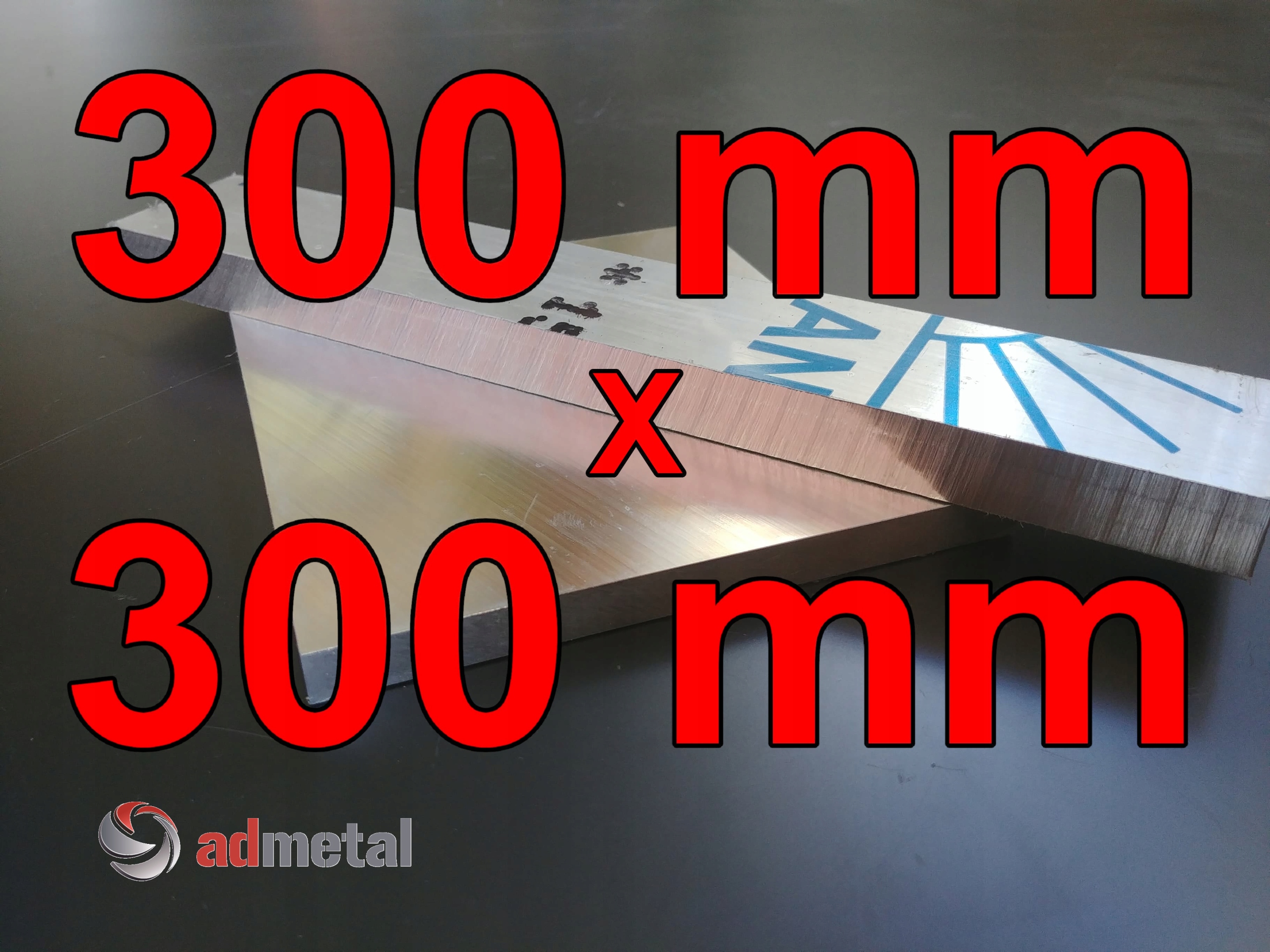 Blacha aluminiowa precyzyjna 20 mm PA9 7075T651