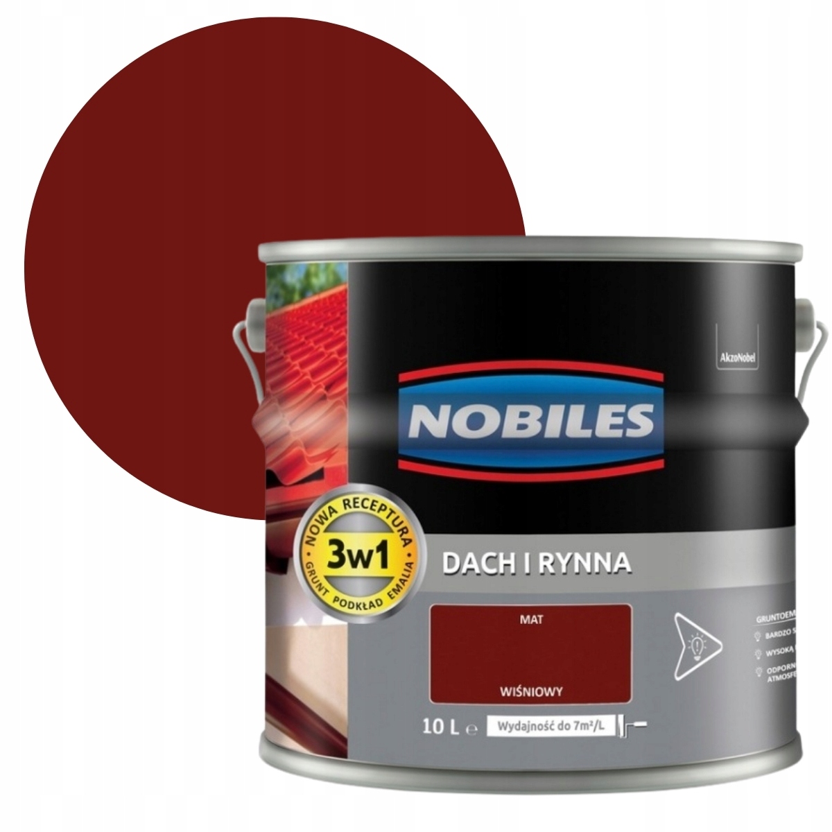 Nobiles Strecha A Žľab 10L Višňový