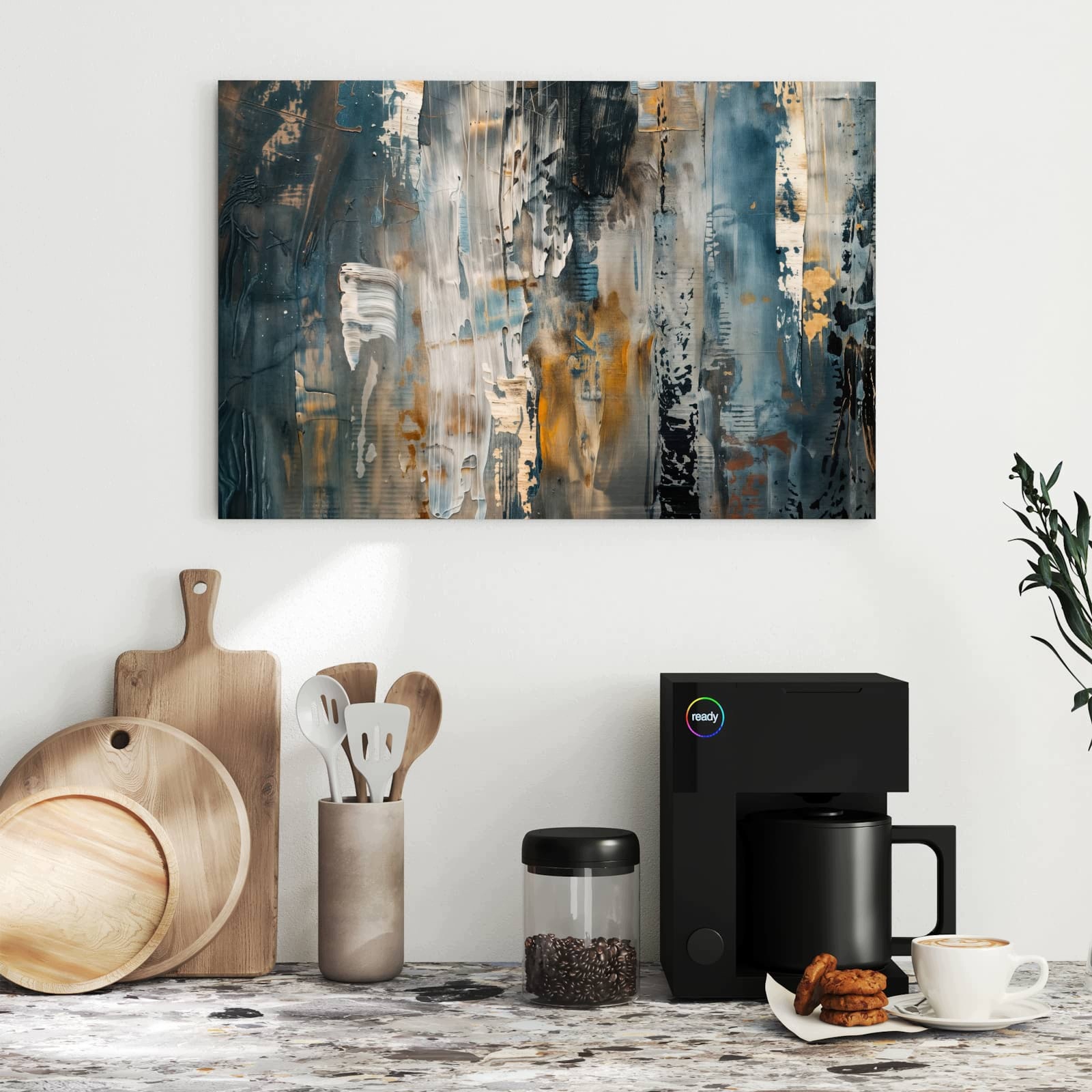 Magnetická tabule Abstraktní Umělecká díla 60 × 40 cm