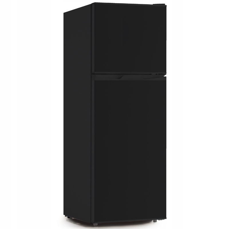 LODÓWKA CHŁODZIARKO-ZAMRAŻARKA 132L LED 125cm Z GÓRNĄ ZAMRAŻARKĄ CZARNA EAN (GTIN) 5903133603443