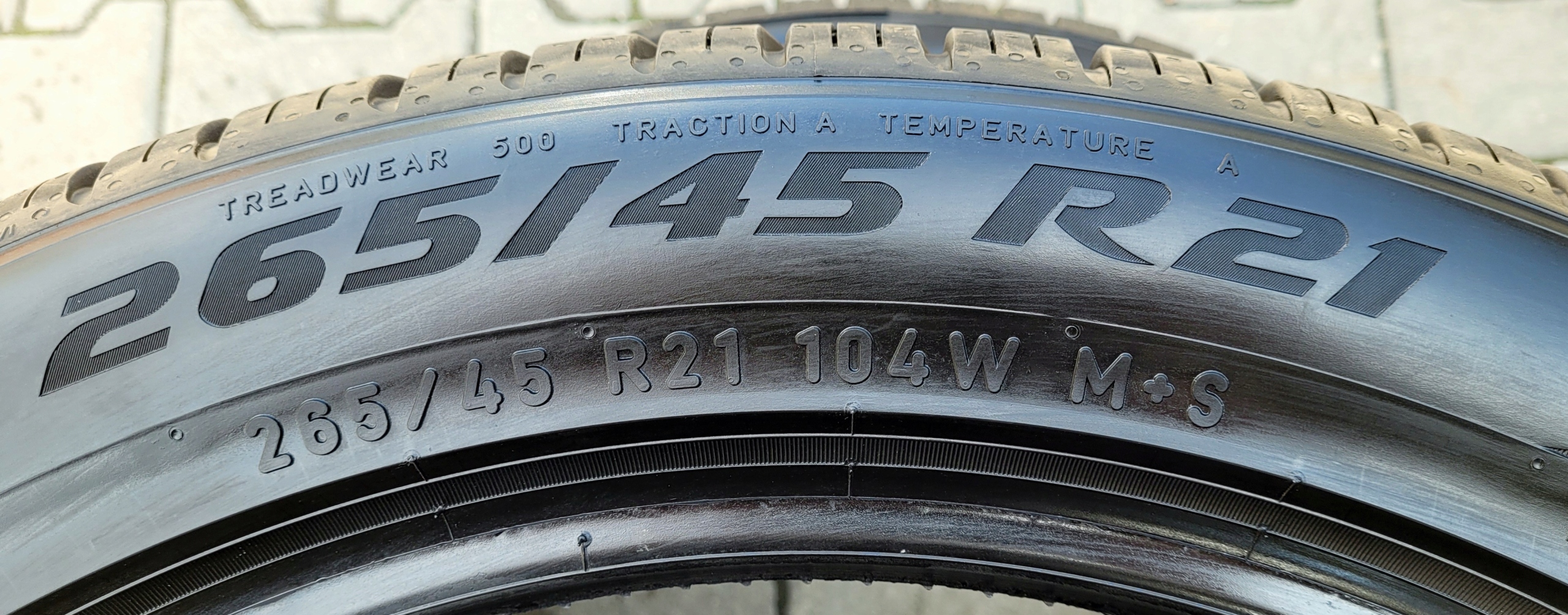 2 x Pirelli Scorpion All Season 265/45R21 104W W15A Szerokość opony 265 mm