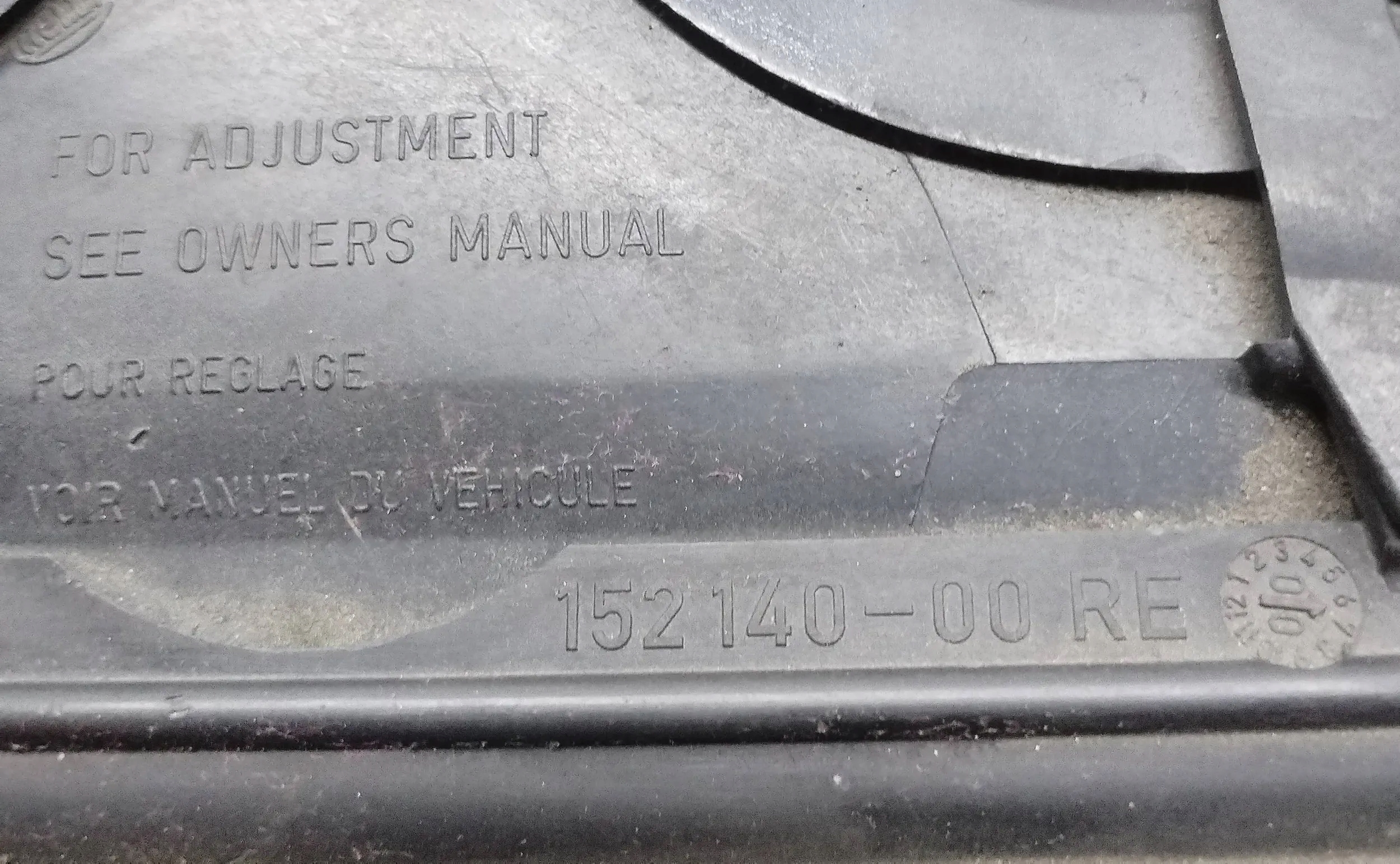 light front right BMW E39 15214000