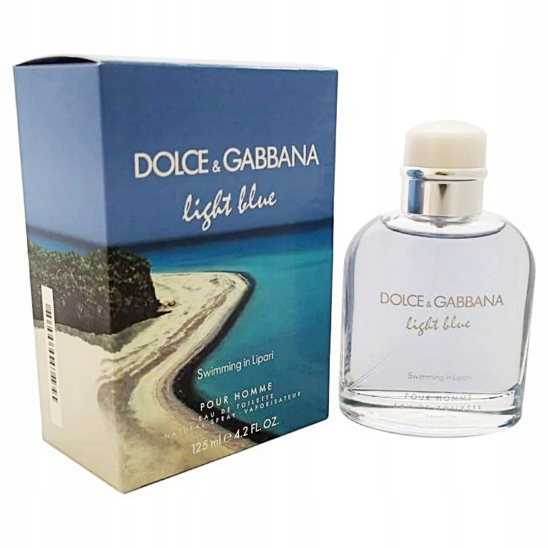 D&g Dolce Gabbana Light Blue Swimming In Lipari 125ML Toaletní Látka Unika