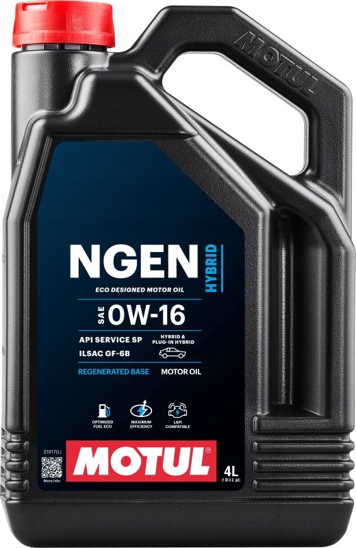Motul Olej Motul 0V16 4L Ngen Hybrid