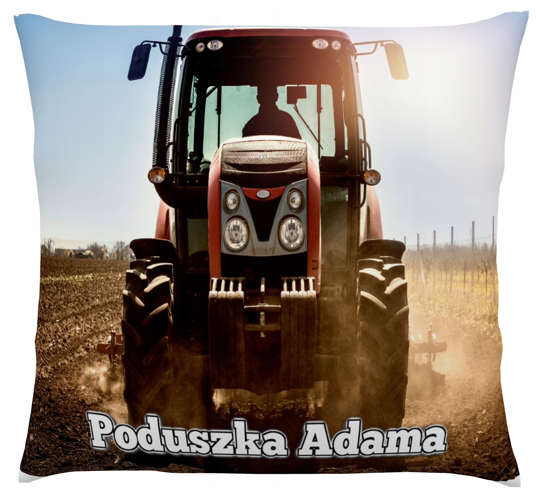 PODUSZKA TRAKTOR FARMING FARMA CIĄGNIK Z IMIENIEM