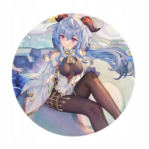 Przypinka Genshin Impact Ganyu wzór2