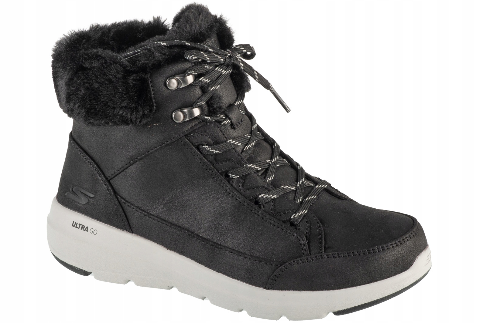 Skechers On-the-go Glacial Ultra Cozyly [40] Dámské zimní boty, černé