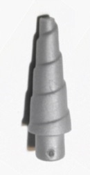 

Lego róg świder kolec silver metalic 1szt 89522