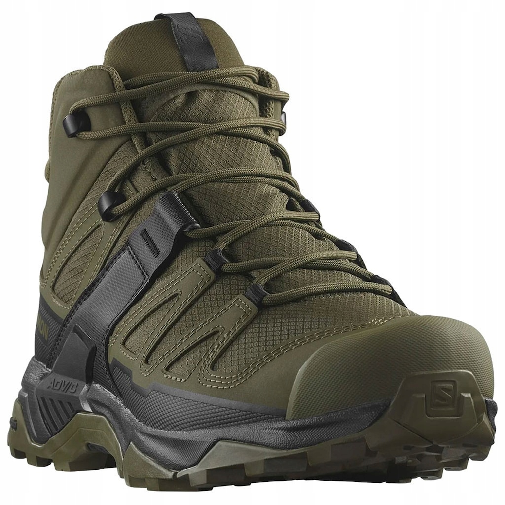 Vojenské trekové boty Salomon X Ultra Forces MID Ranger Green 49,3