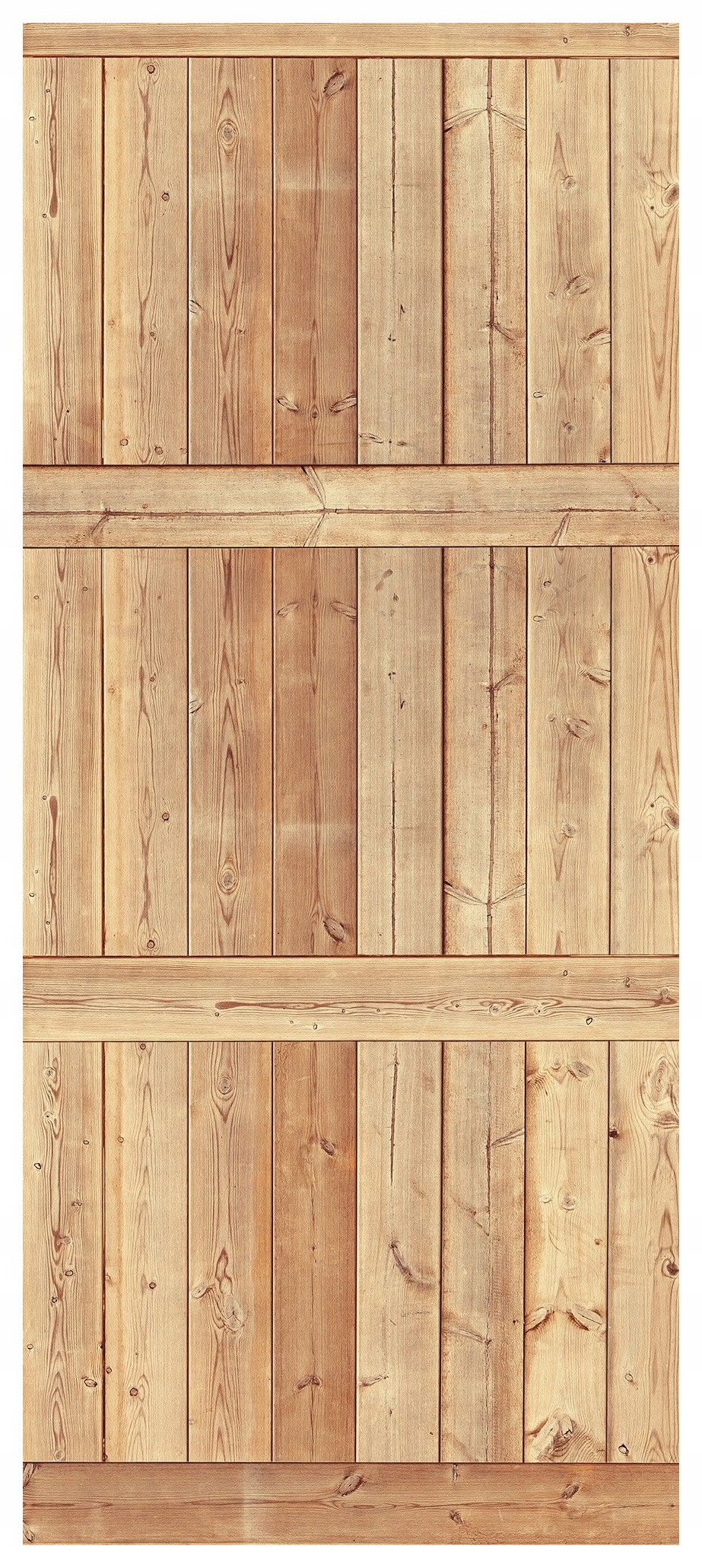 Samolepka Fototapeta Rustikální dřevo Béžové desky Textury 91x211