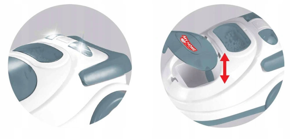 Duży Odkurzacz Dla Dzieci Zbiera Kulki Światło Dźwięk AGD Norimpex Wiek dziecka 3 lata +