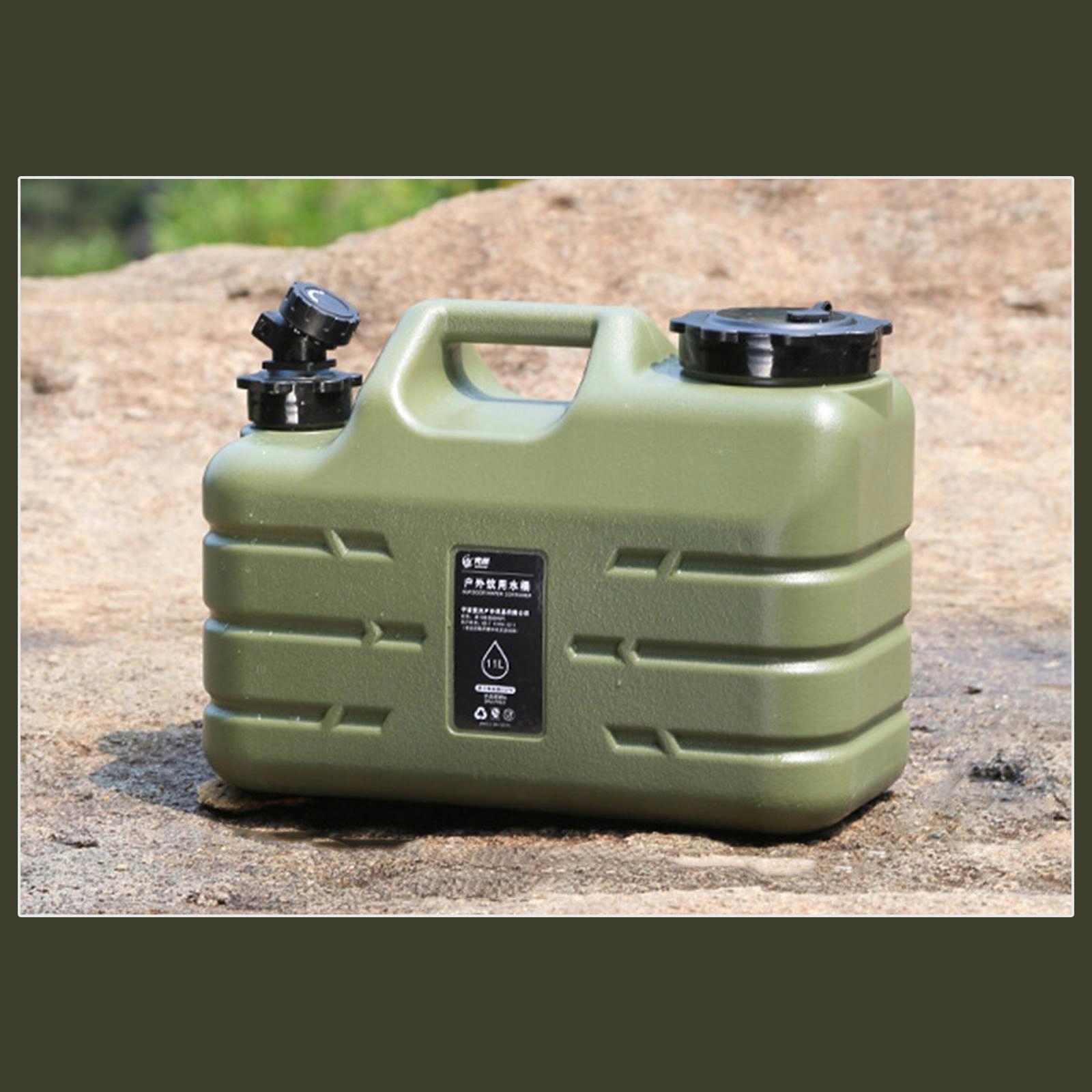 Wiadro do zewnętrznego pojemnika na wodę kempingow Model Przenośny zbiornik na wodę z odpływem wody z kranu