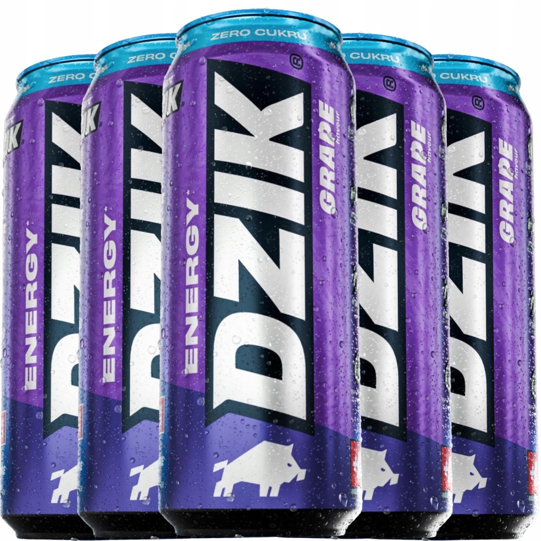 Wk Dzik Energy 500 ml Napój energetyczny Energetyk 0 kalorii 0 cukru koks