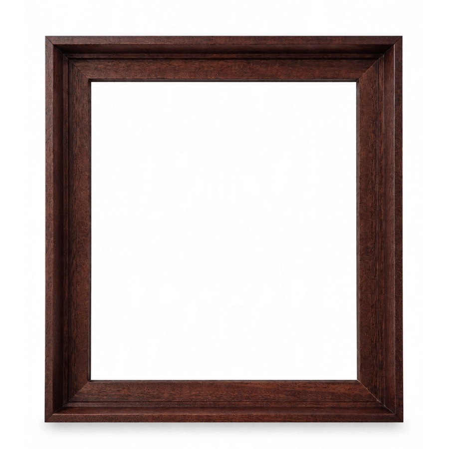 Dřevěný rám na obraz Grande tmavě hnědý 40x120 cm American Box
