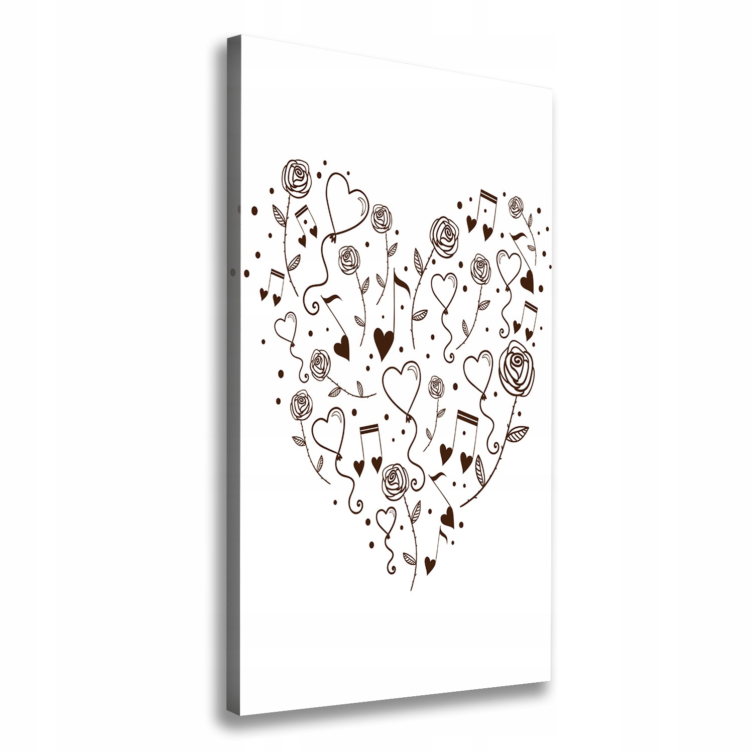 

Foto-obraz zdjęcie na płótnie Serce 70x140 cm