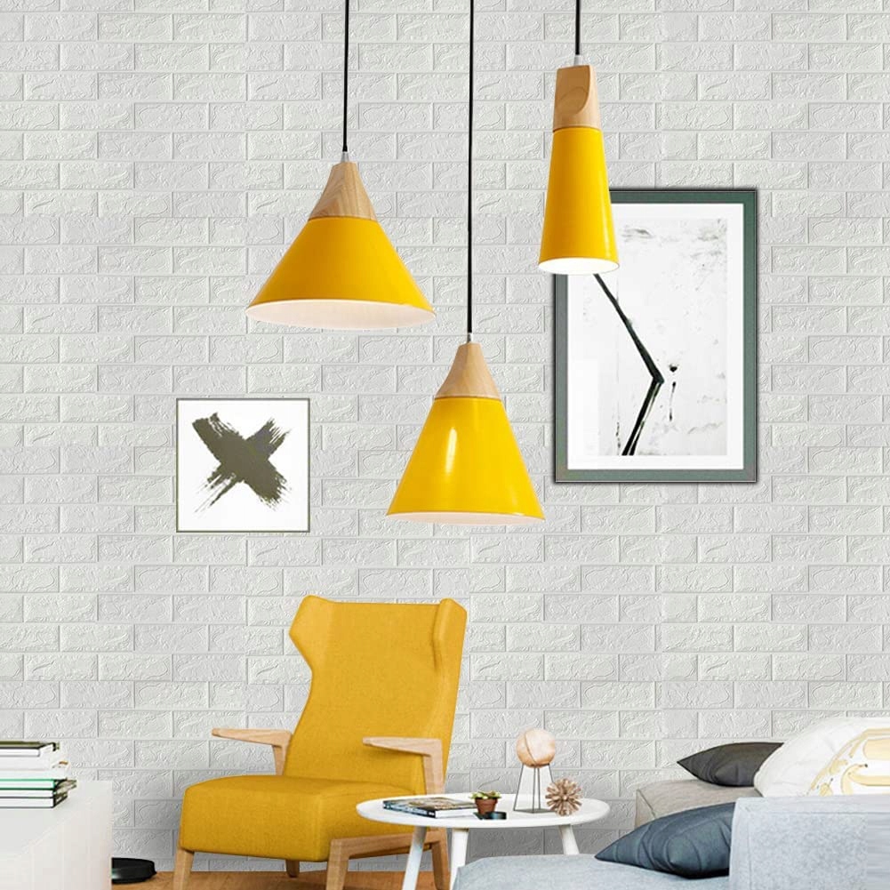 x10 NAKLEJKA 3D TAPETA ŚCIENNA SAMOPRZYLEPNA CEGŁA PANELE NA ŚCIANĘ BIAŁA Rodzaj samoprzylepna